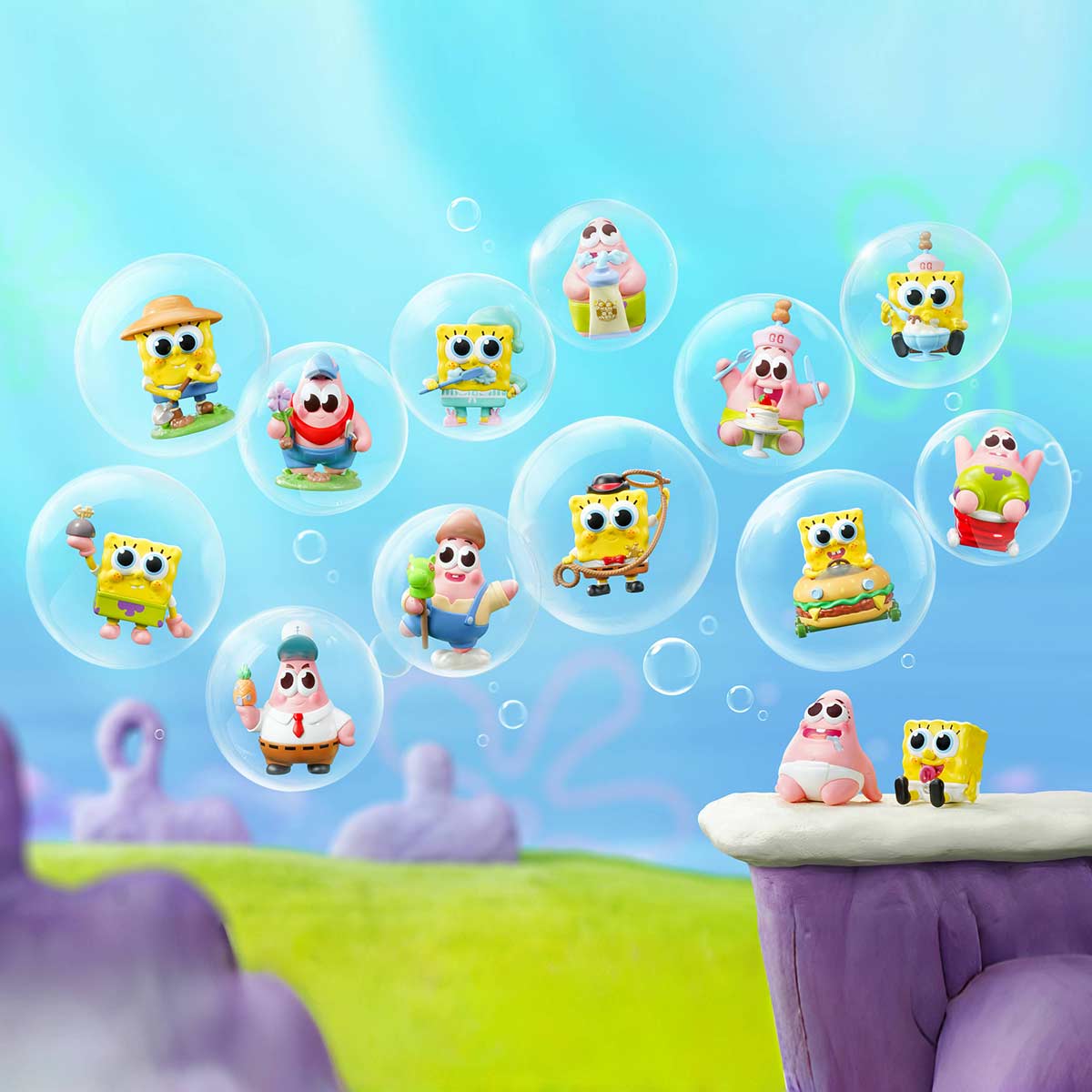Bob Esponja POPMART Good Friends Series