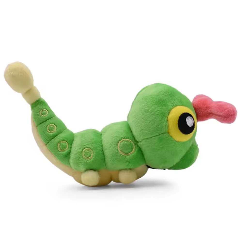 Peluche de Caterpie Pokémon 10cm