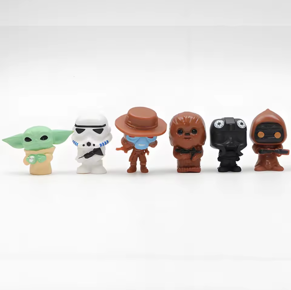 Set de 4 Mini Figuras de Star Wars