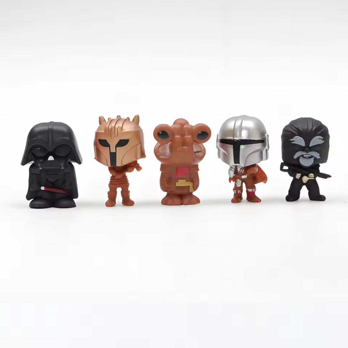Set de 4 Mini Figuras de Star Wars