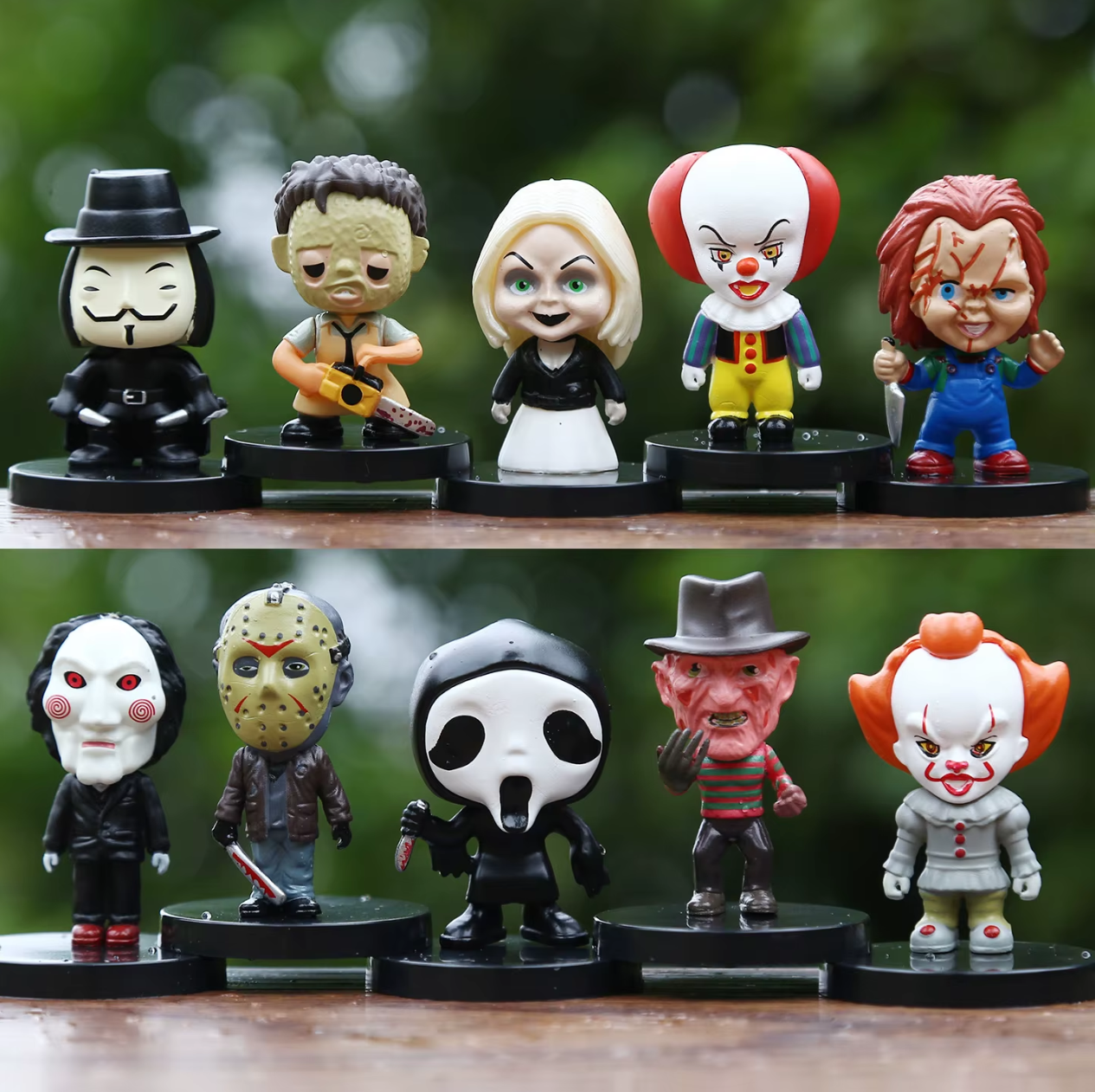 Set de 2 Mini Figuras Aleatorias de Terror