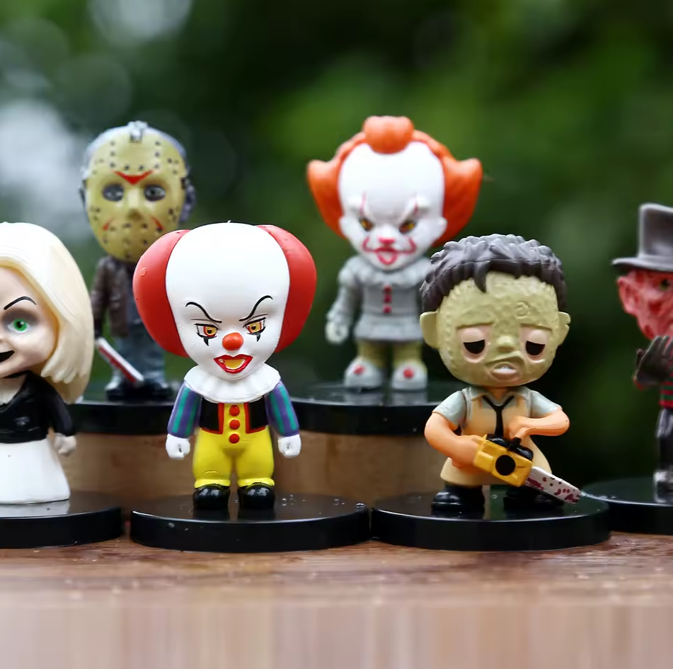 Set de 2 Mini Figuras Aleatorias de Terror