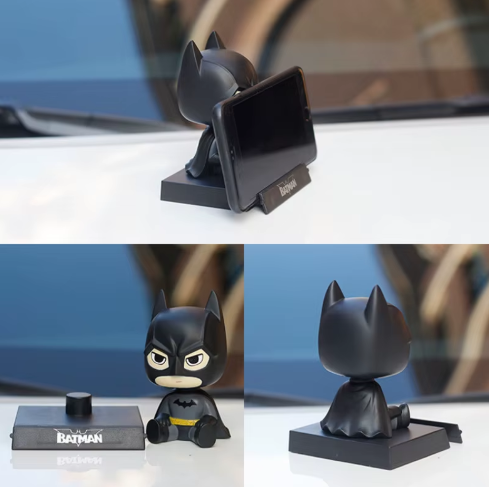 Batman Sentado Bobblehead DC 12cm