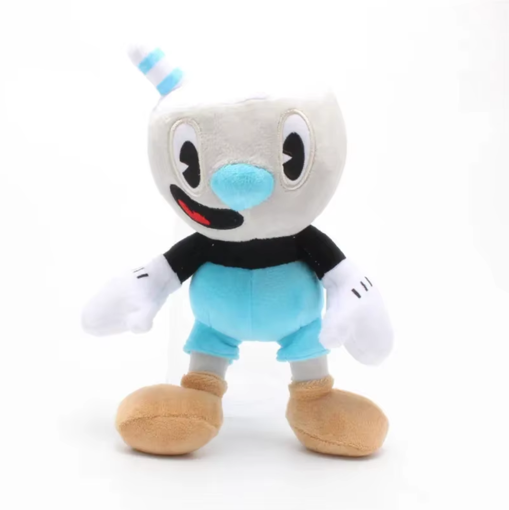 Peluches de Cuphead y Mugman Videojuego Adorables 20cm