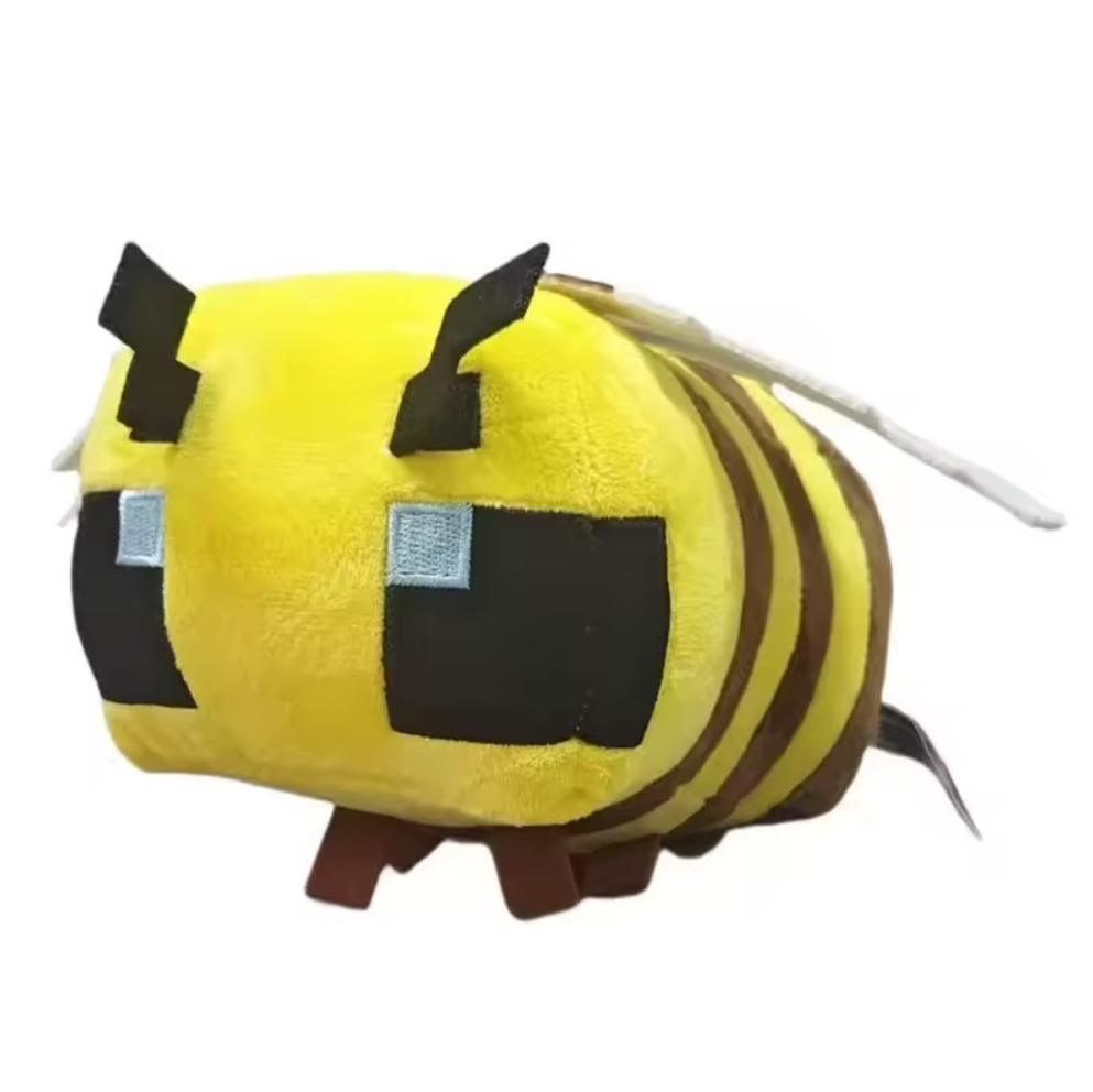 Peluche Abeja de Minecraft Adorable 18cm Largo